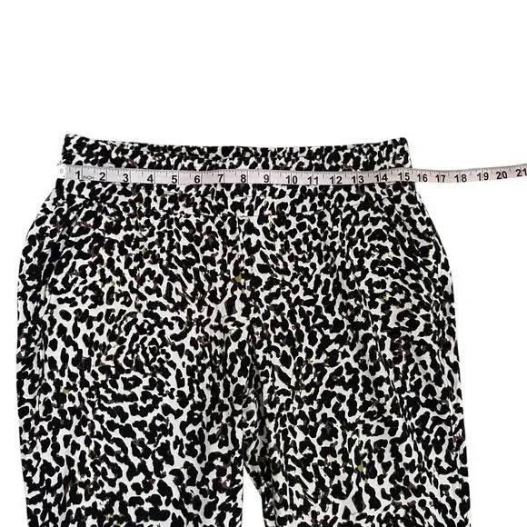 Cabi Pivot Spotted Jogger Pants Women S Animal Print Lounge Casual Travel 5680 - Picture 3 of 8